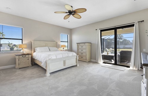 Cape Haze Casa | Tropical Tee Party - Find Luxury for 90 days to 6 months. Perfect - Pool, Golf, Boating & Beaches!