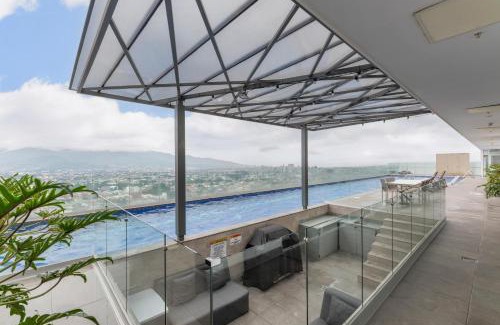 Curridabat Apartamento | Tropical Vista iFreses, 2nd floor! AC, TV and Pool