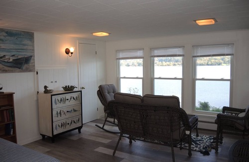 Richfield Springs Apartamento | Trout Brook Unit #1, 1 of 3, incredible view, swimming, fishing, paddle sports