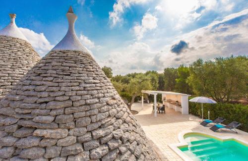San Michele Salentino Casa | Trullo del Mandarino con piscina
