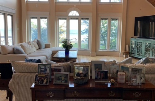 Fort Howard Casa | Truly Unique! Private Beach ~ Private Pool ~ 100' Dock ~ Outdoor Grill & Gazebo