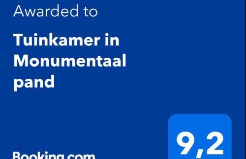 Veere Casa | Tuinkamer in Monumentaal pand