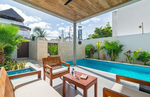 Área de La Veleta Villa | Tulum Private Villa Karol For10-BBQ-5 Beds-Pool-Parking