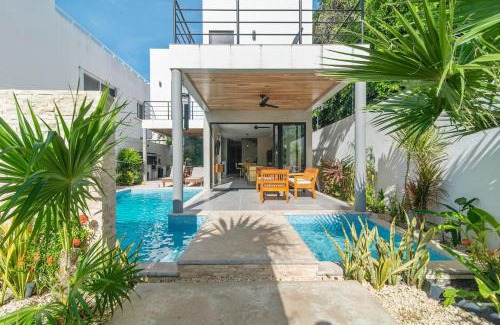 Área de La Veleta Villa | Tulum Private Villa Karol For10-BBQ-5 Beds-Pool-Parking