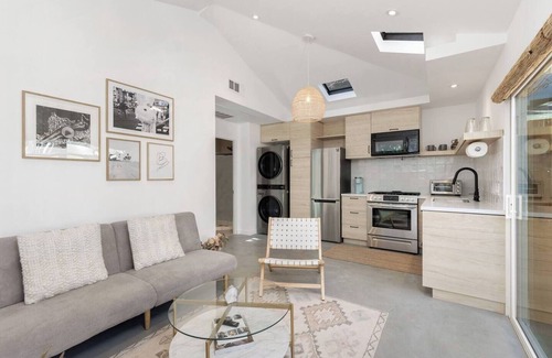 Mar Vista Casa | Tulum style 1 Bed unit w/ private patio, high ceilings and bright light