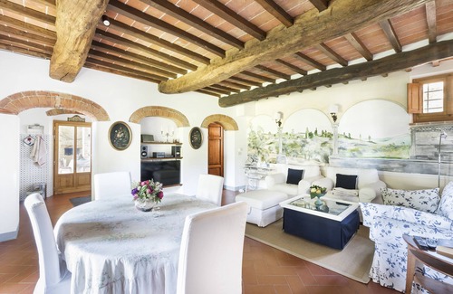 Oliveto Casa | Casa de campo con gran patio, piscina privada, jardín, sillas de ruedas y mascotas