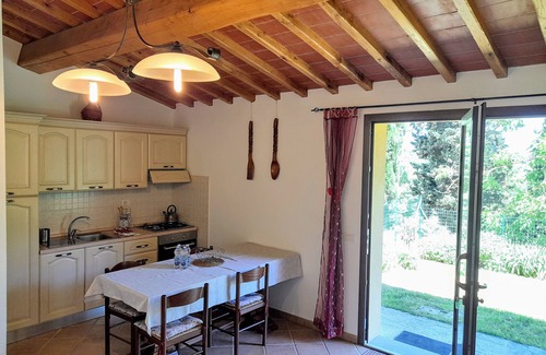 Bivio Pozzo Apartamento | Apartamento rural en Toscana con piscina