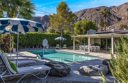 Vista Las Palmas Casa | Tuxedo Living in Palm Springs - Your Private Oasis: Pool, Spa & Fire Pit