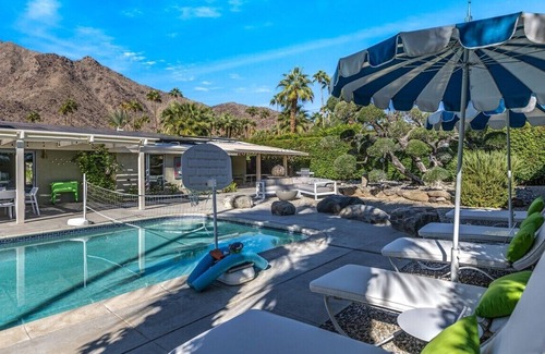 Vista Las Palmas Casa | Tuxedo Living in Palm Springs - Your Private Oasis: Pool, Spa & Fire Pit