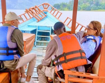 Ruhondo Alquiler De Eote | Twin Lakes Rwanda Boat Tours