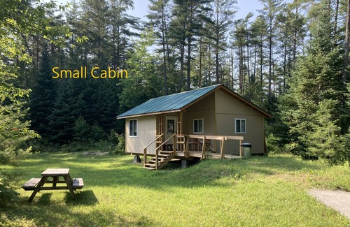 North Hudson Cabina | Two Adirondack cabins with mountain views and river access