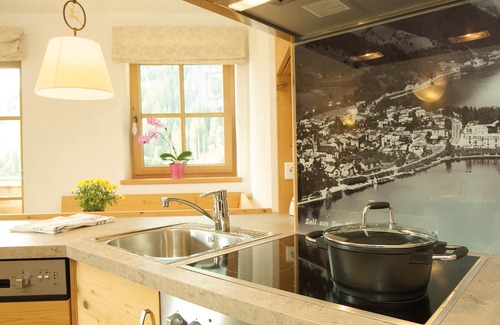 Zell am See Cabina | Apartamento de 2 dormitorios con desayuno - Pfefferbauer, Jausenstation