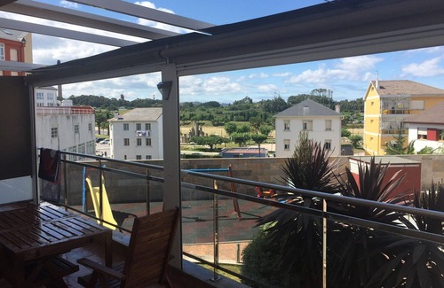 San Cibrao Casa | Apartamento dos habitaciones ,próximo a la playa y con piscinA