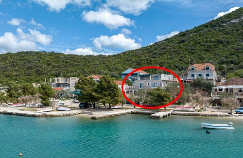 Dubrava Apartamento | Apartamento para dos personas en la playa Luka Dubrava, Peljesac (A-13632-b)