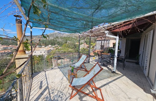 Slano Apartamento | Apartamento para dos personas con terraza y vista al mar Slano, Dubrovnik (A-8540-a)