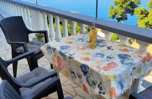 Zavalatica Apartamento | Apartamento para dos personas con terraza y vista al mar Zavalatica, Korcula (A-14204-c)