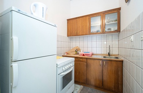 Mandre Apartamento | Apartamento para dos personas con una terraza Mandre, Pag (A-22885-a)