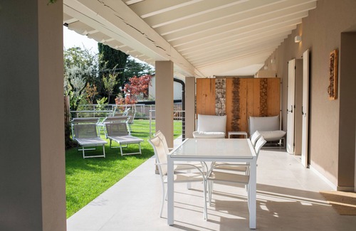 Villaggio Sanghen Apartamento | Two-room Apt. on ground floor - Manerba d. Garda - 5 minutes on foot from Lake