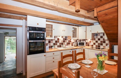 Sourton Cabaña | TWO SHOES COTTAGE, pet friendly, with open fire in Sourton Down