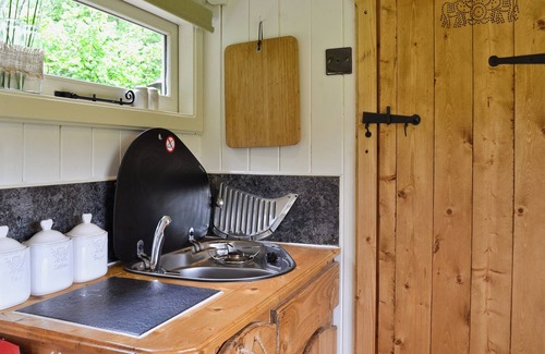 Llandrindod Wells Cabaña | Ty Bach Shepherds Hut