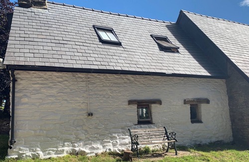 Llanfihangel Tal-y-llyn Casa | Ty Fferm, mirando a Toal y fory