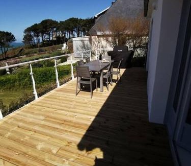Locquirec Casa | TY KERLUZ - Vue Mer et Plage à 80m