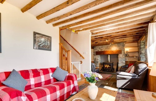 Ganllwyd Casa | Tyddyn Bwlch es una excelente propiedad para alejarse de todo. Esta casa de piedra independiente, que