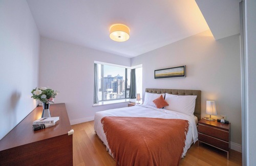 Xujiahui Cama Y Desayuno | Tyms 2BR 1BA Apt Yongxin Century
