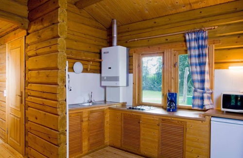 Hechthausen Apartamento | Cabina de troncos tipo C - Ferienpark Geesthof