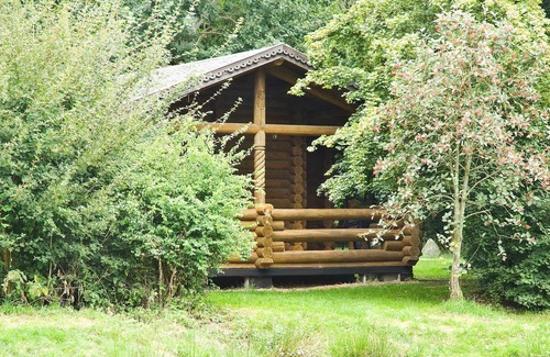Hechthausen Apartamento | Cabina de troncos tipo C - Ferienpark Geesthof