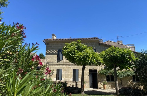 Saint-Philippe-dAiguille Casa | Típica casa girondina, cerca de St Emilion, piscina privada