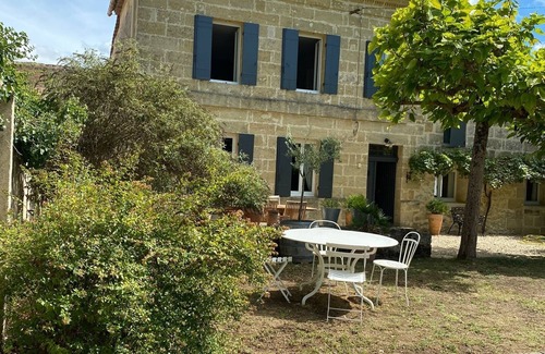 Saint-Philippe-dAiguille Casa | Típica casa girondina, cerca de St Emilion, piscina privada