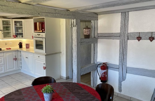 Beblenheim Casa | Casa típica alsaciana 4 * Independiente 105m² 2/5 pers Estacionamiento privado