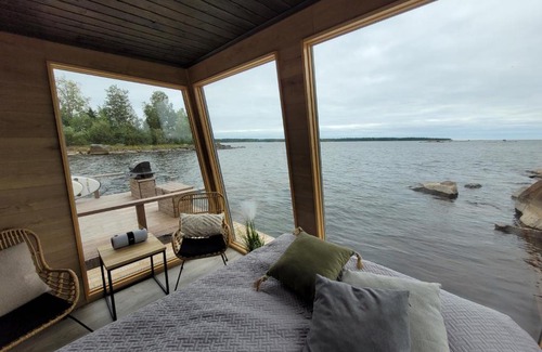 Kalajoki Apartamento | Tyylikäs asuntolautta hienolla merinäköalalla