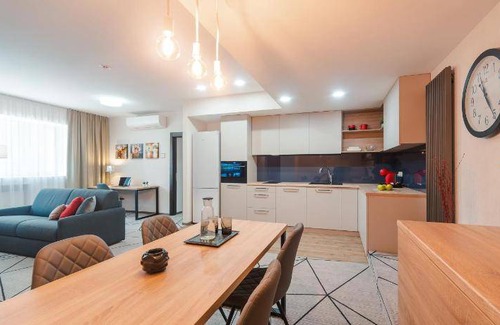 Afanasivsʹkyy Yar Apartamento | 60 m² Apartamento amueblado ∙ 127 huéspedes