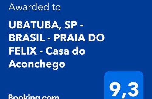 Felix Casa | UBATUBA, SP - BRASIL - PRAIA DO FELIX - Casa do Aconchego
