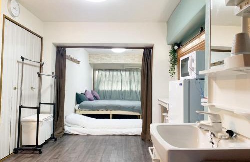 Yushima Apartamento | Ueno上野!Akihabara秋葉原!Asakusa 浅草!3min walk to station!交通便利地点繁华!附近美食!商场百货遍地! 干湿分离! 智能马桶! 高速无限制网路! 高级公寓403
