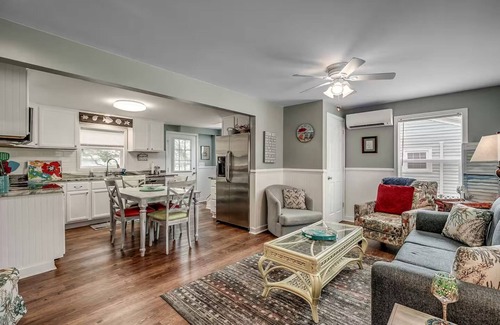 Cherry Grove Beach Casa | Ultimate 4-bedroom vacay home, walk to beach, fenced in yard