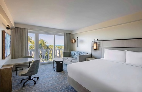 Isla Verde Hotel | Ultimate Beachfront Retreat Starts Here: Couple Room w/ Balcony and Pool Access