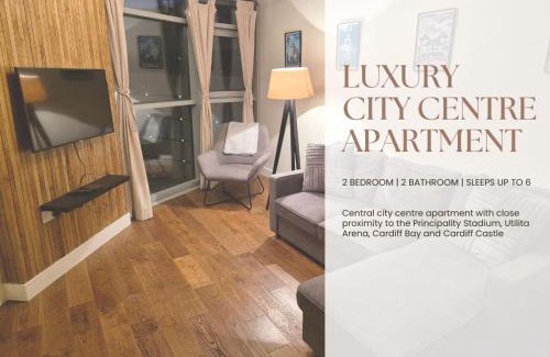 Cardiff City Centre Apartamento | Ultra-Luxury City centre 2 bed apartment, with FREE parking