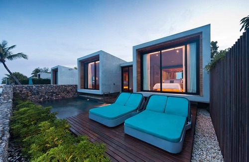 Khuekkhak Villa | Villa ultra espaciosa frente a la playa con gran piscina