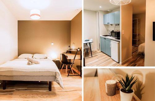 Saint-Chamond Apartamento | UM studios - Charmants studios tout équipé - wifi