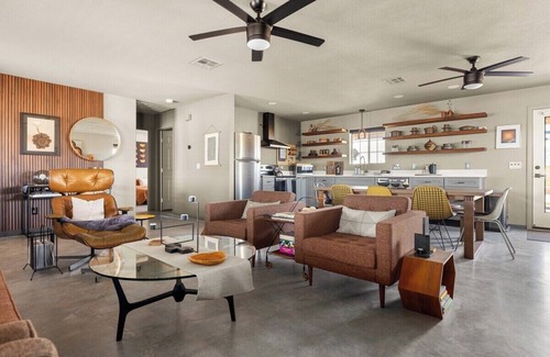 Wonder Valley Casa | Umbra Acres|Views|29Palms|Daybed Hammock|Fire Pit