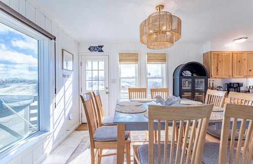 South Nags Head Casa | Unbelievable Oceanfront Views! w/Hot Tub and Large Deck Space in South Nags Head