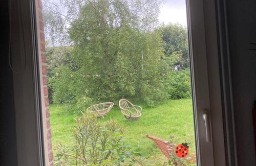 Bordeaux-Saint-Clair Casa | Une chambre dans la verdure