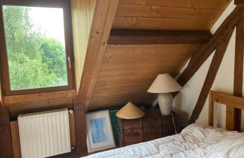 Bordeaux-Saint-Clair Casa | Une chambre dans la verdure