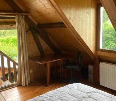 Bordeaux-Saint-Clair Casa | Une chambre dans la verdure