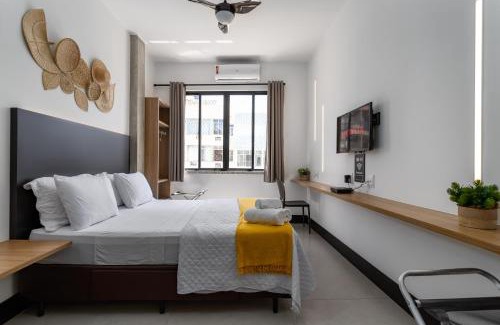Copacabana Apartamento | Unhotel - Studios Modernos, Acesso à Praia de Copacabana - Posto 6