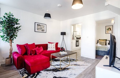 Gabalfa Apartamento | Unique -2 bedroom Flat with Smart TV Cardiff