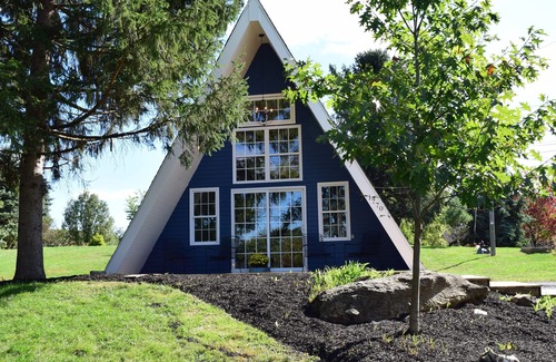 Witmer Casa | Única casa de estilo A-Frame ubicada cerca de atracciones en el país Amish.